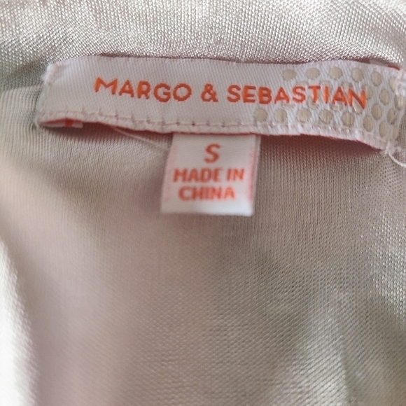 MARGO & SEBASTIAN Floral Sleeveless Blouson Mini Dress Size Small - Picture 6 of 8